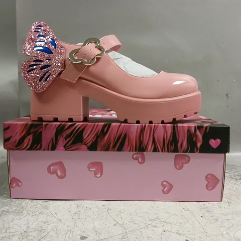 BOXED PAIR OF KOI TIRA PINK MARY JANES GOOD FAIRY EDITION SIZE UK 7