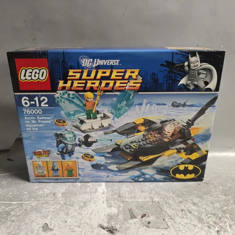 LEGO DC UNIVERSE SUPER HEROES - ARCTIC BATMAN VS MR FREEZE - AQUAMAN ON ICE - 76000