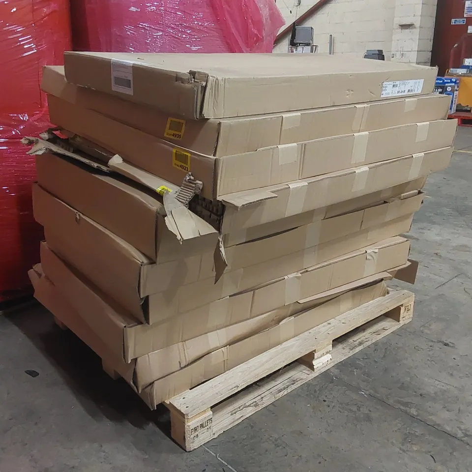 PALLET TO CONTAIN A LARGE QUANTITY OF ASSORTED FURNITURE PARTS