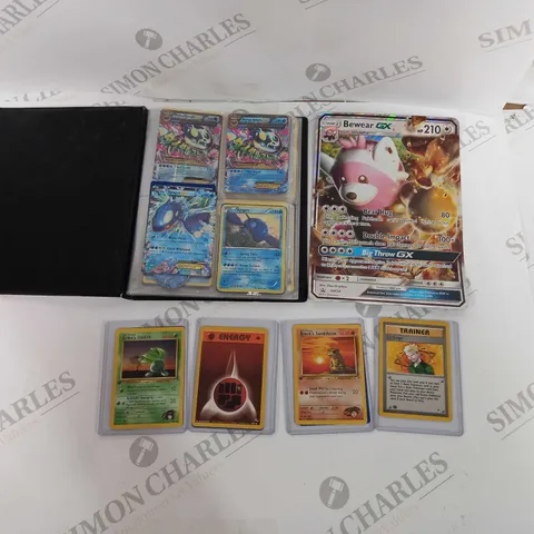 BOX OF APPROX 10 POKEMON CARDS INCLUDING WATER ENERGY, ERIKAS ODDISH AND BROCKS SANDSHREW