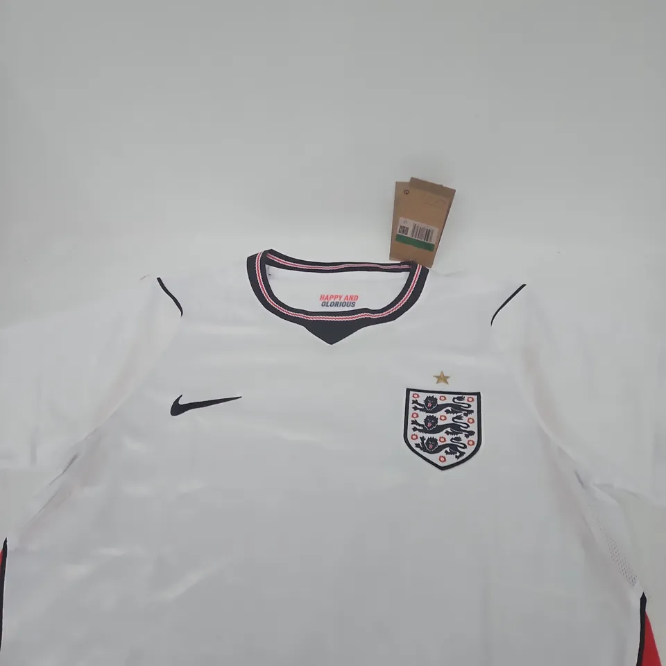ENGLAND NATIONAL TEAM HOME SHIRT – SIZE XL