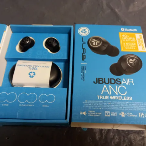 BOXED JLABS JBUDS AIR ANC TRUE WIRELESS EARBUDS