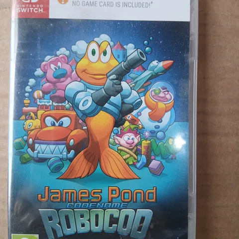 JAMES POND CODENAME ROBOCOD – NINTENDO SWITCH (DIGITAL DOWNLOAD CODE) – NO GAME CARD INCLUDED