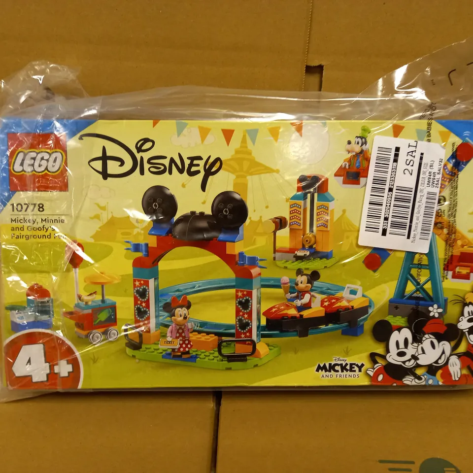 MICKEY, MINNIE AND GOOFY'S FAIRGROUND FUN LEGO (10778 4+)