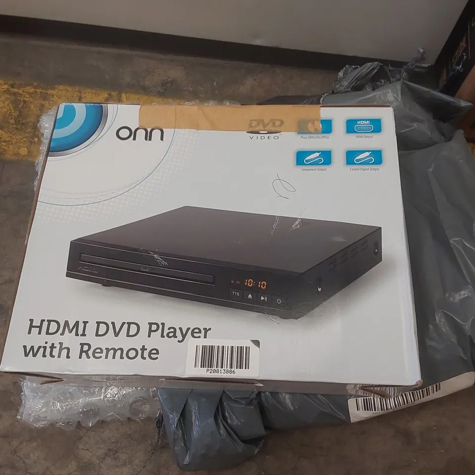 BOXED ONN HDMI DID PLAYER