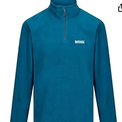 REGATTA MEN'S THOMPSON LIGHTWEIGHT HALF ZIP FLEECE MOROCCAN BLUE SIZE 3XL