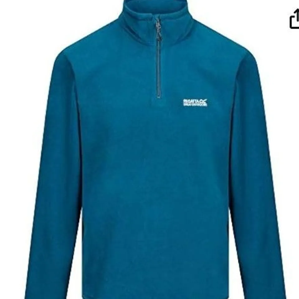 REGATTA MEN'S THOMPSON LIGHTWEIGHT HALF ZIP FLEECE MOROCCAN BLUE SIZE 5XL