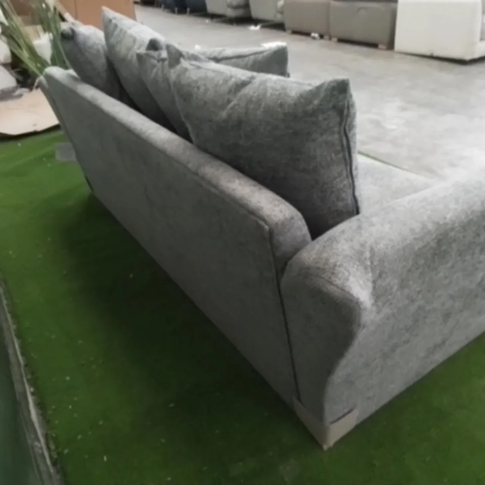 DESIGNER DURY CHUNKY WEAVE TWO SEATER SOFA