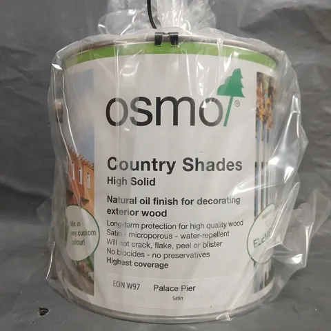 BOXED OSMO COUNTRY SHADES NATURAL OIL FINISH FOR DECORATING EXTERIOR WOOD - 2.5L - COLLECTION ONLY