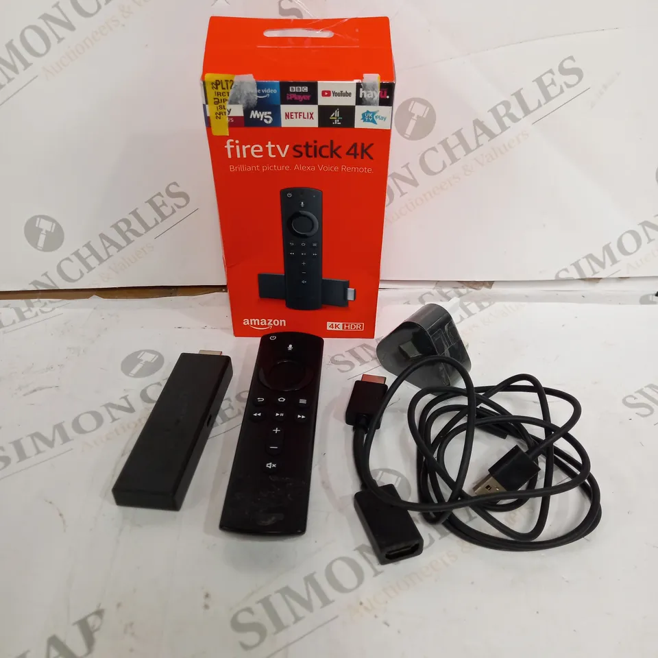 AMAZON FIRE TV STICK 4K BLACK 