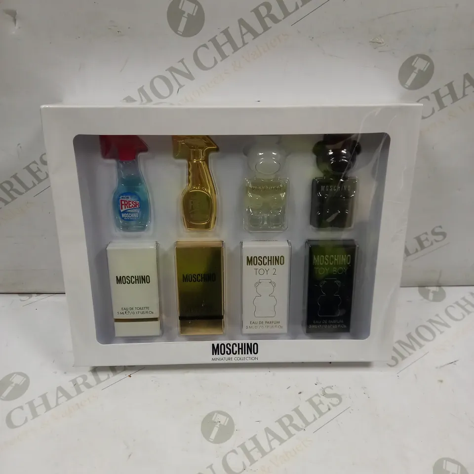 BOXED SEALED MOSCHINO MINIATURE COLLECTION 