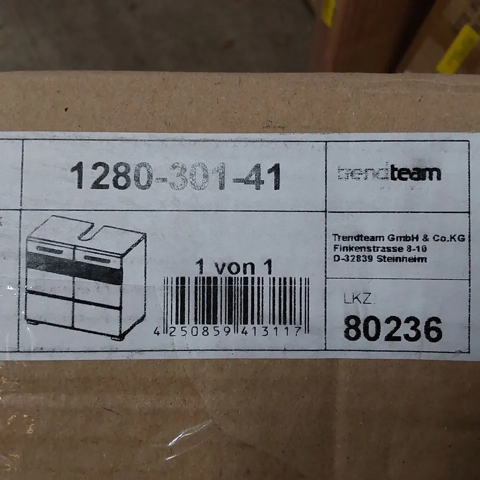 BOXED 60cm UNDER SINK STORAGE UNIT