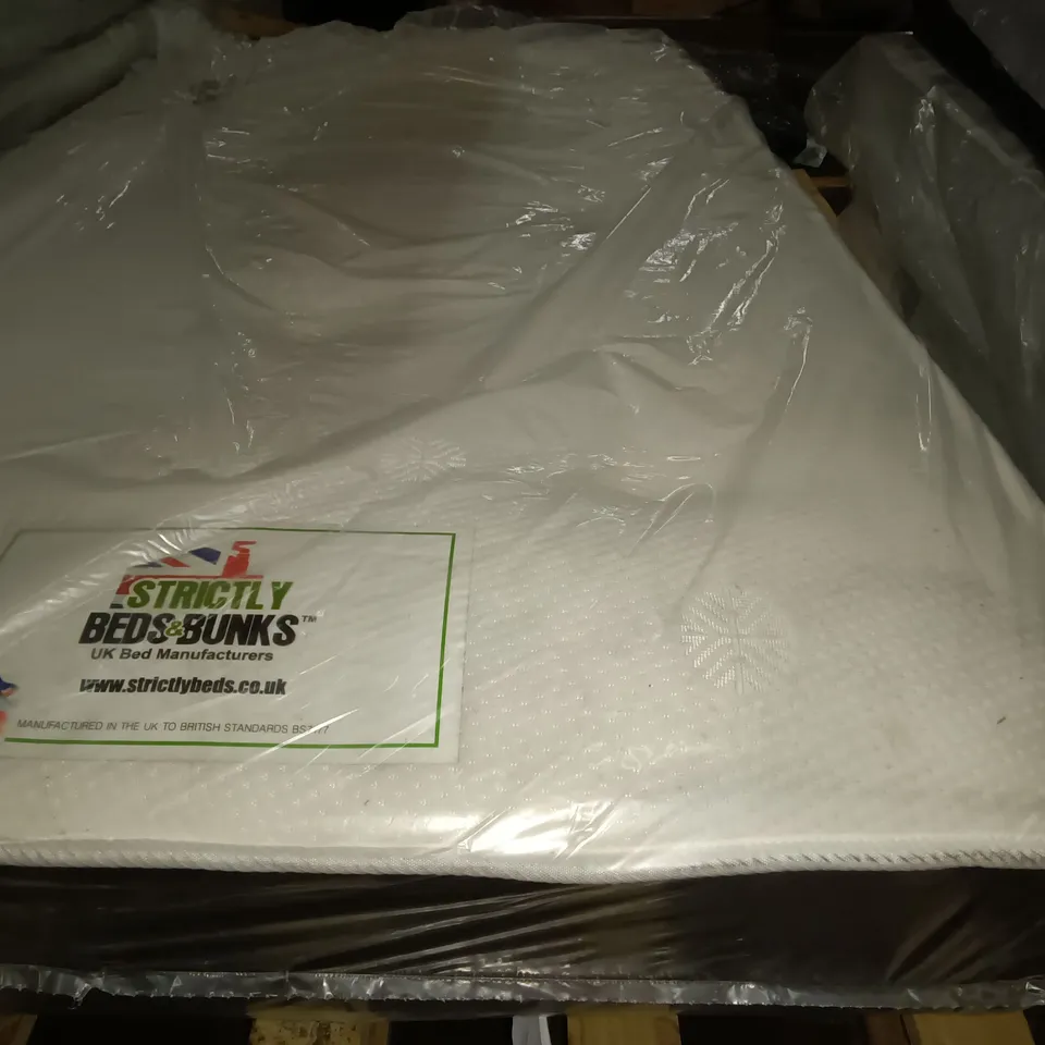 BAGGED STRICTLY BEDS MATTRESS - APPROX 90 X 160CM