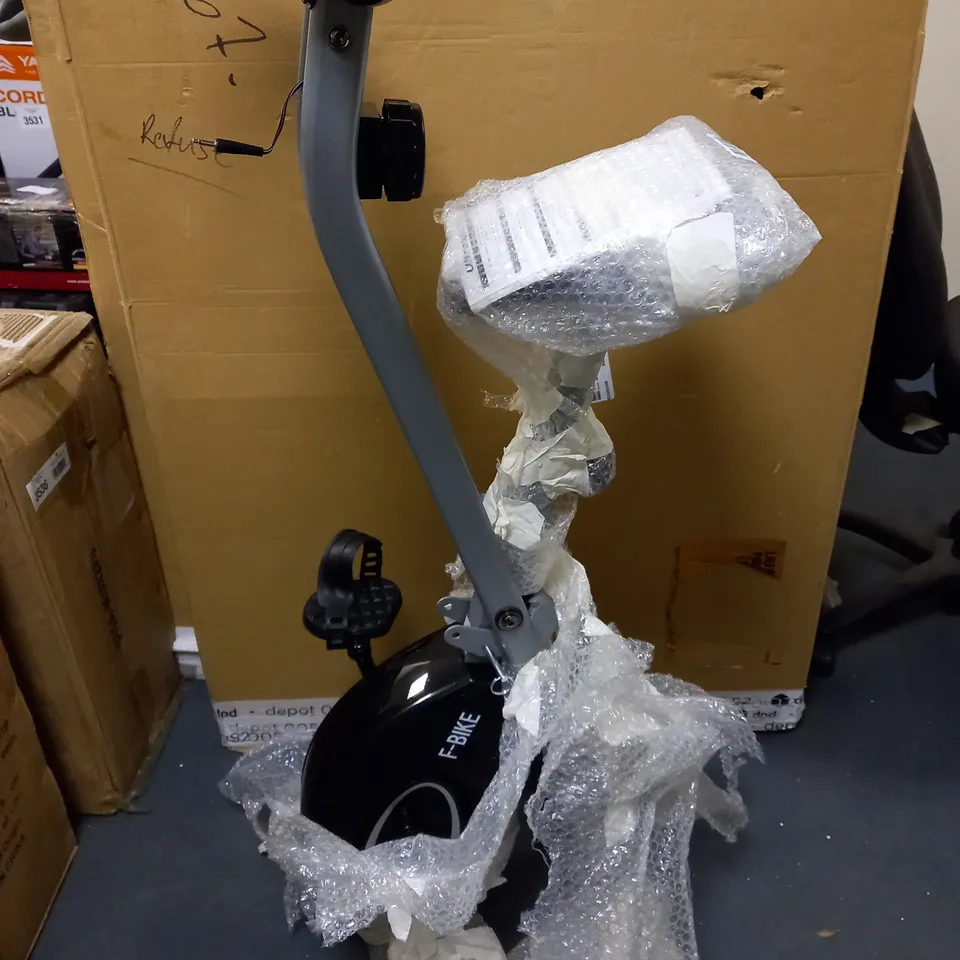 ULTRASPORT FOLDABLE EXERCISE BIKE WITH HAND PULSE SENSORS - COLLECTION ONLY