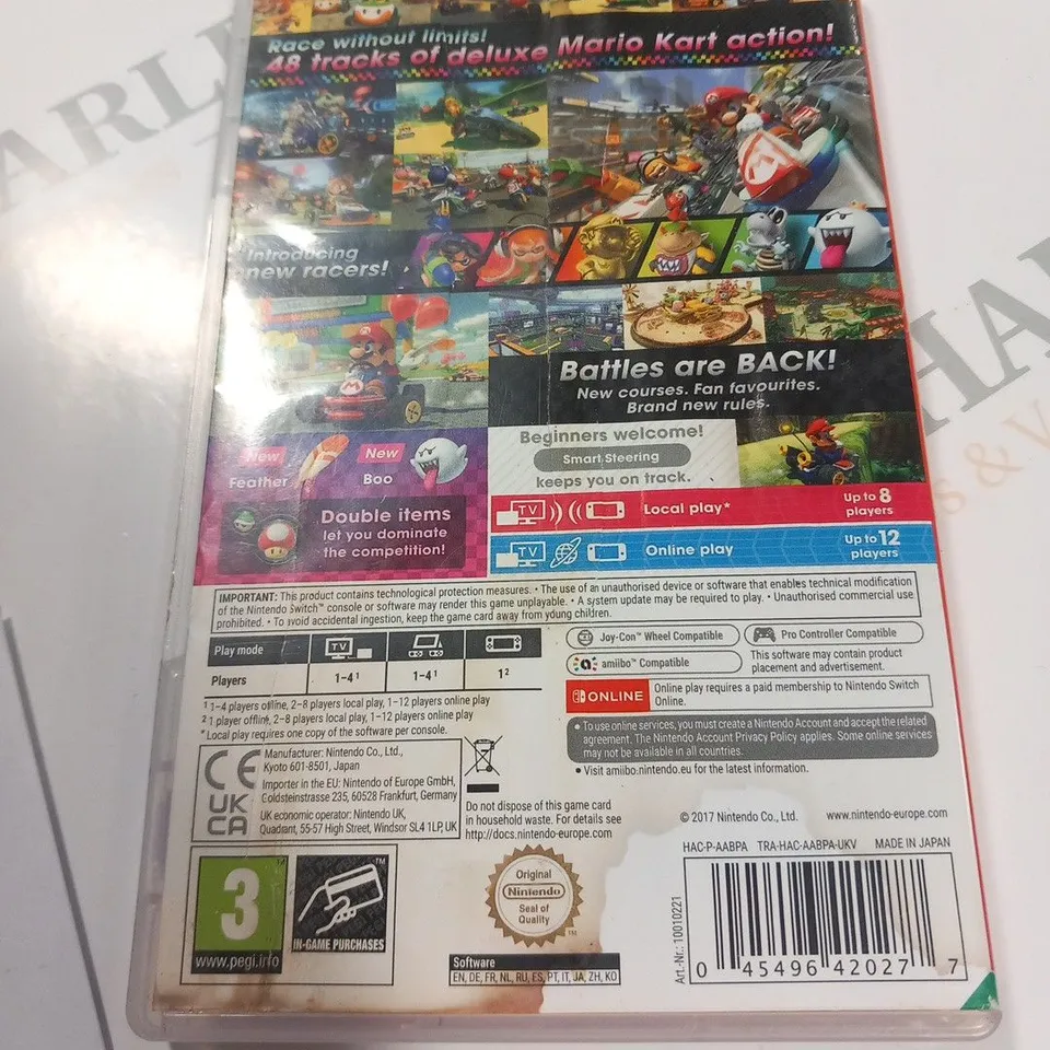 NINTENDO SWITCH MARIO KART 8 DELUXE