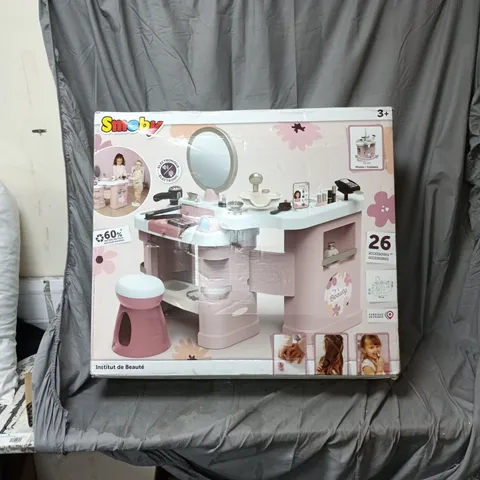 SMOBY INSTITUT DE BEAUTÉ PINK VANITY SET – 26 ACCESSORIES KIDS