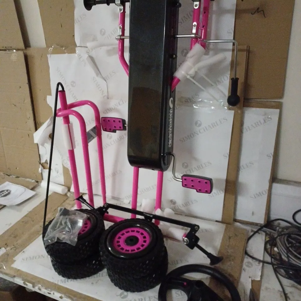 HAUCK LIGHTNING GO KART PINK [COLLECTION ONLY] RRP £130