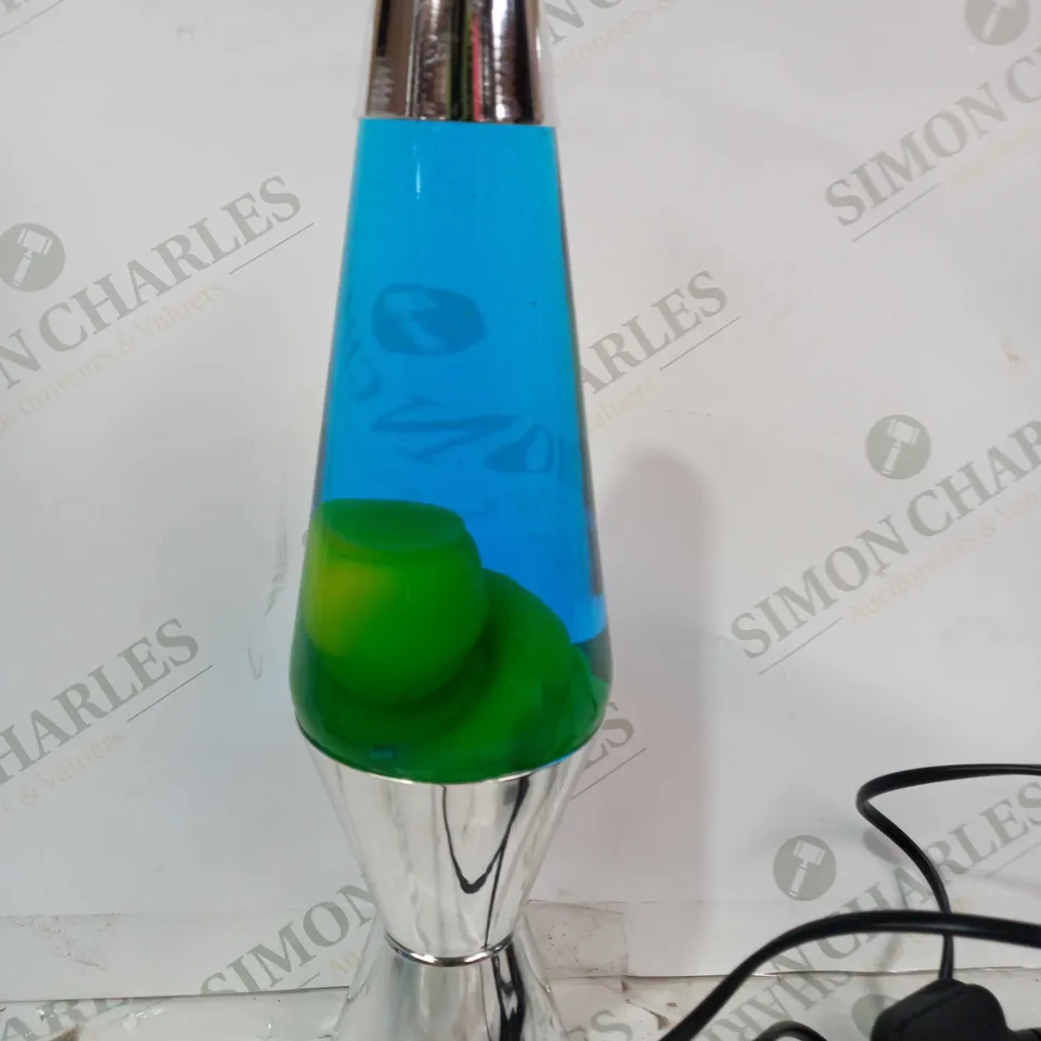 SCHYLLING METALLIC LAVA LAMP 