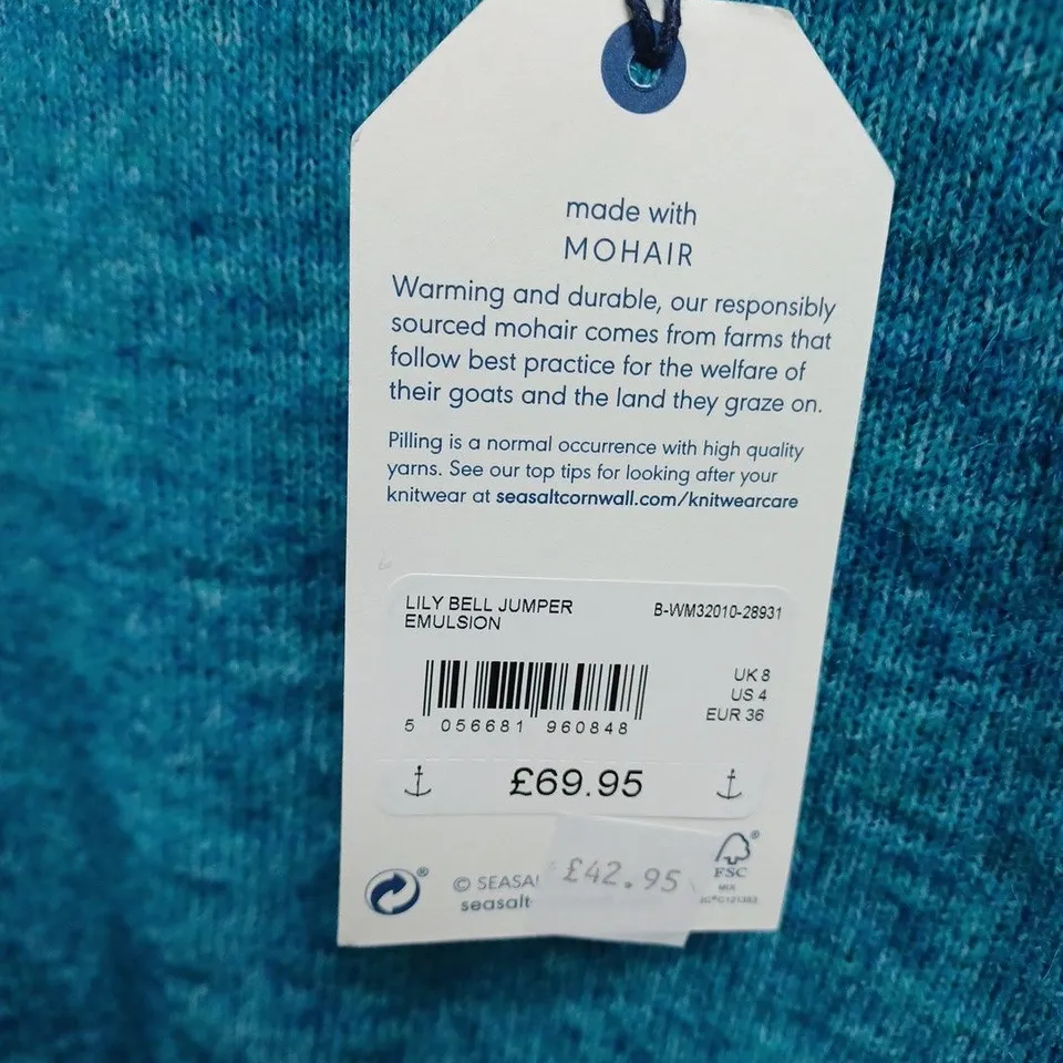 SEASALT CORNWALL LILY BELL JUMPER - UK 8