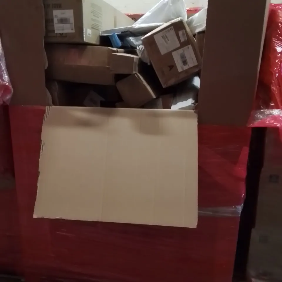 PALLET CONTAINING APPROXIMATELY 4 RAW ELECTRICAL ITEMS TO INCLUDE:BOOSTER SEAT, MULTIFUNCTIONAL CRUTCH,BABY PLAY MATS, ARTIFICIAL TREE,WIPER BLADES,ROCKING HORSE AND OTHER ASSORTED ITEMS...