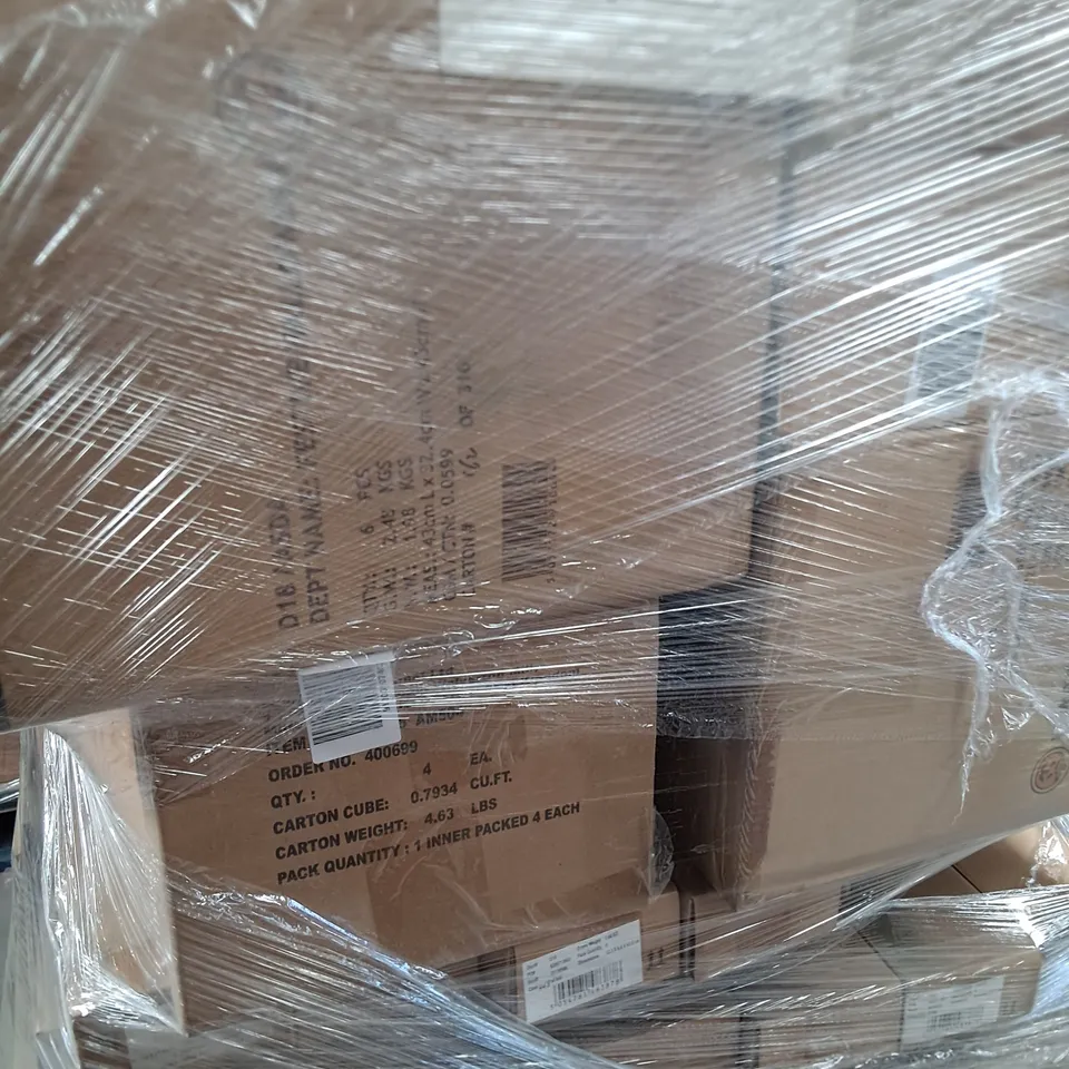 PALLET OF A LARGE ASSORTED AMOUNT OF BRAND NEW PRODUCTS AND ACCESSORIES TO INCLUDE - CATCHER BUBBLE WAND, CANDLE HOLDERS , CAT MINJ CREW ROAD ROLLER SAND SET - ETC - COLLECTION ONLY