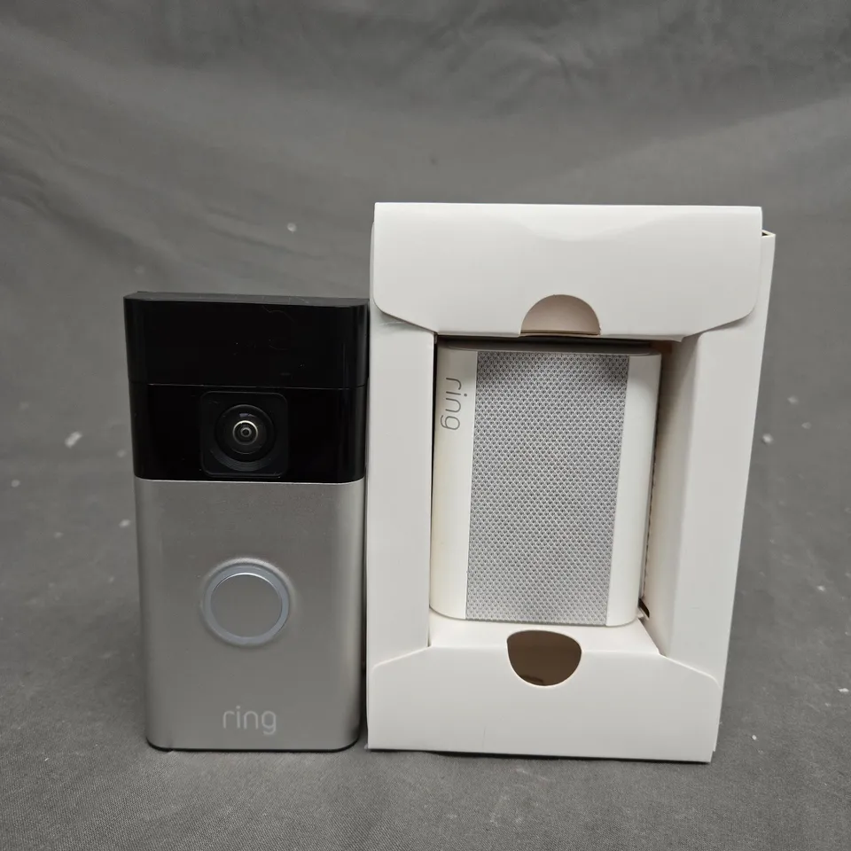 RING VIDEO DOORBELL (3RD GEN) WITH CHIME  RRP £119