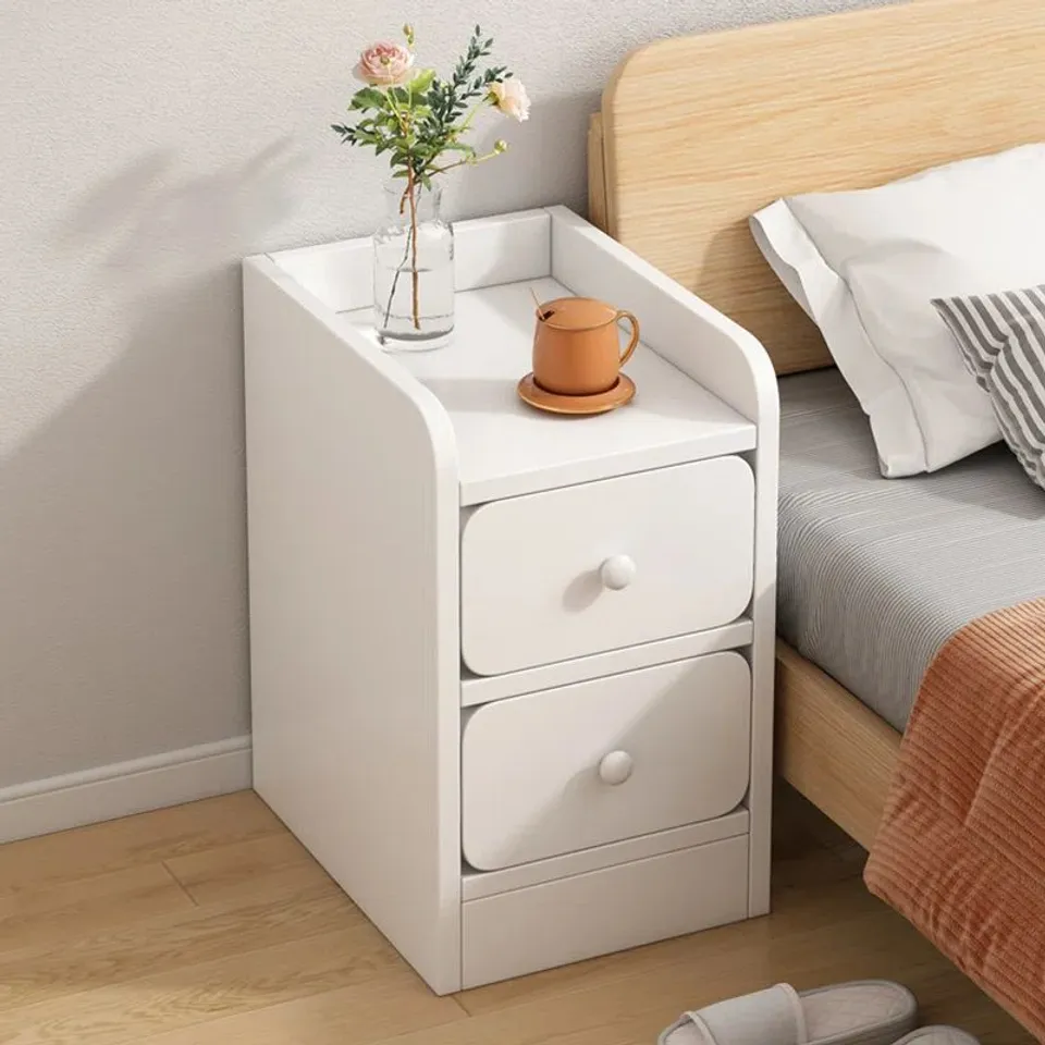 BOXED SIMPLE BEDSIDE TABLE, MINI BEDSIDE TABLE (1 BOX)