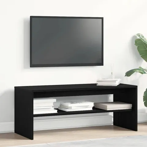 BOXED 17 STORIES TV CABINET OLD WOOD 40×40CM ENGINEERED WOOD
