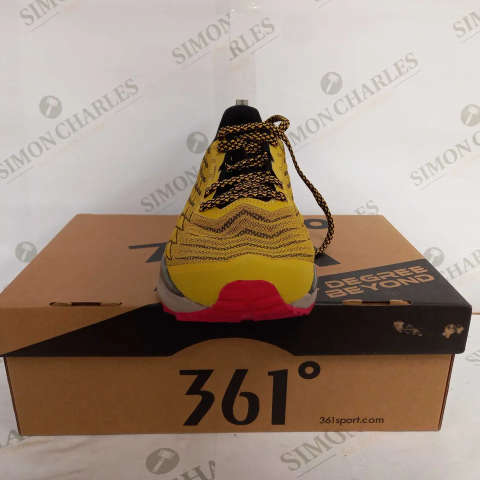 361 SPORT TAROKO 3 IN MUSTARD YELLOW - UK 9