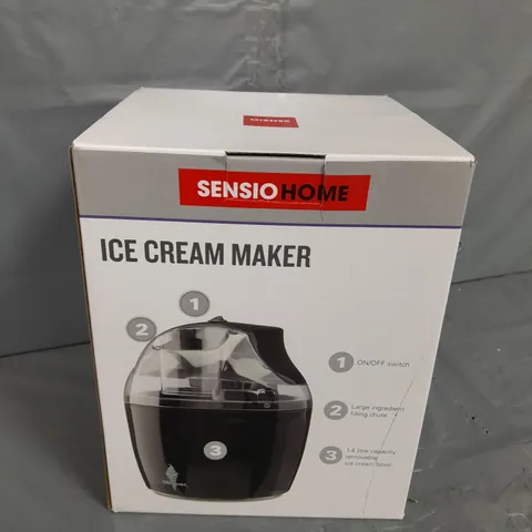 SENSIO HOME ICE CREAM MAKER