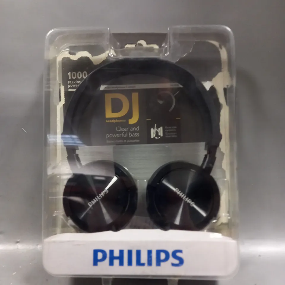 BOXED PHILIPS SHL3000 CLEAR BASS DJ HEADPHONES 