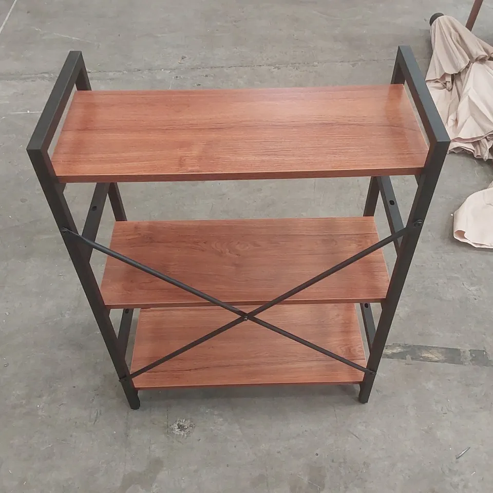 DESIGNER 3-TIER SHELF UNIT