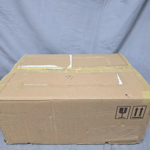 HOME STORIES PRE LIT SET OF 2 ROTATING GLASS CHRISTMAS TREE