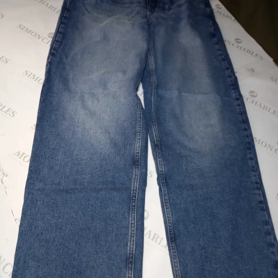BDG WIDE LEG 'BOYFRIEND' JEANS IN BLUE - 30W 32L