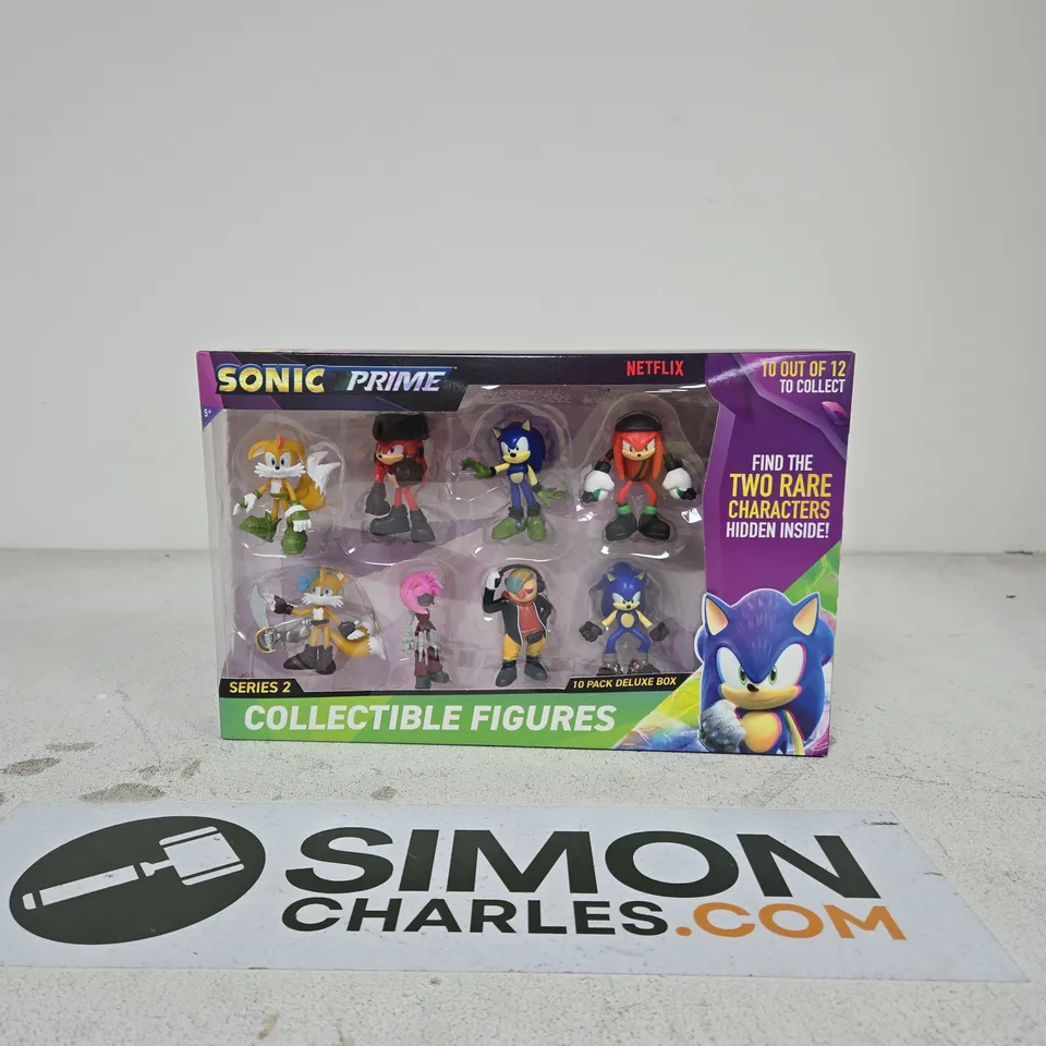SONIC PRIME COLLECTIBLE FIGURES SERIES 2 – 10 PACK DELUXE BOX