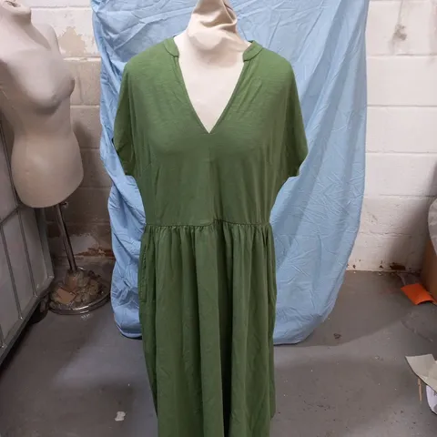 SEASALT CORNWALL GREEN WOMEN'S DRESS – UK 14 (EU 42, US 10)