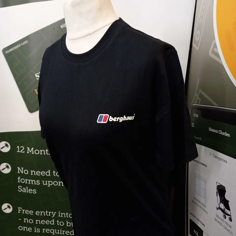 BERGHAUS LOGO T-SHIRT SIZE M