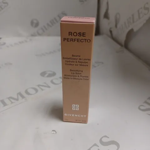 GIVENCHY ROSE PERFECTO LIP BALM