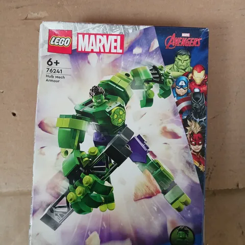 BOXED LEGO MARVEL HULK MECH ARMOUR - 76241