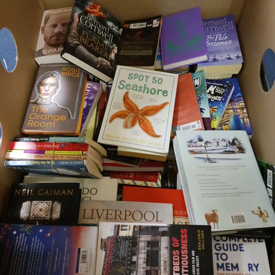 LARGE QUANTITY OF ASSORTED BOOK TITLES INCLUDE FICTION AND NON-FICTION - COLLECTION ONLY