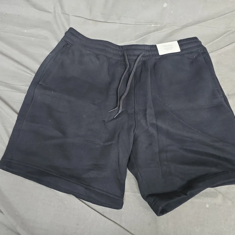 HOLLISTER MEN’S FLEECE SHORTS – BLACK, XL