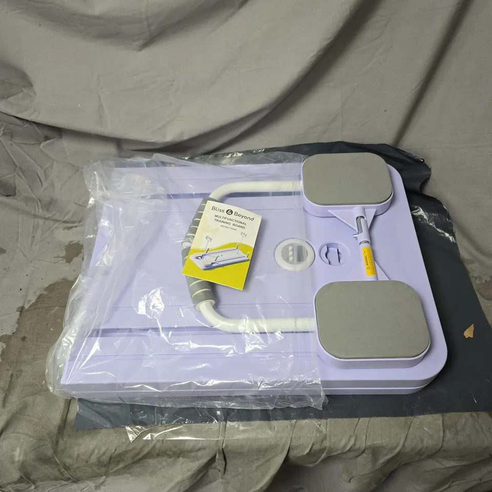 BLISS AND BEYOND MULTI-FUNCTIONAL TRAINING BOARD WITH INSTRUCTIONS AND ACCESSORIES 