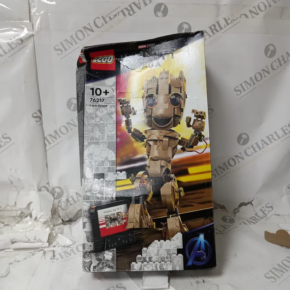 BOXED LEGO THE INFINITY SAGA I AM GROOT 76217 RRP £44.99