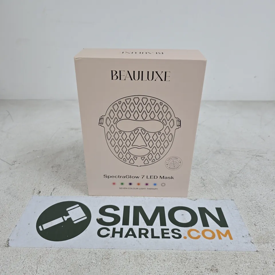 BOXED BEAULUXE SPECTRAGLOW 7 LED MASK
