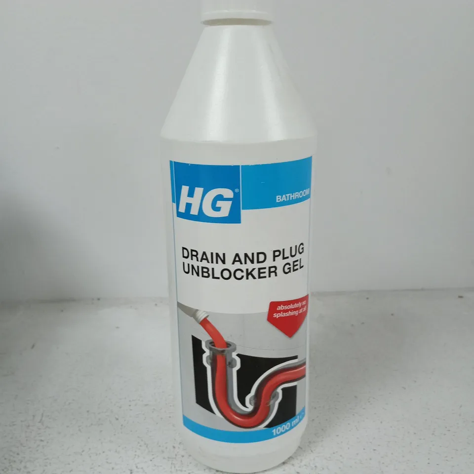 9 HG DRAIN AND PLUG UNBLOCKER GELS (1000ML)