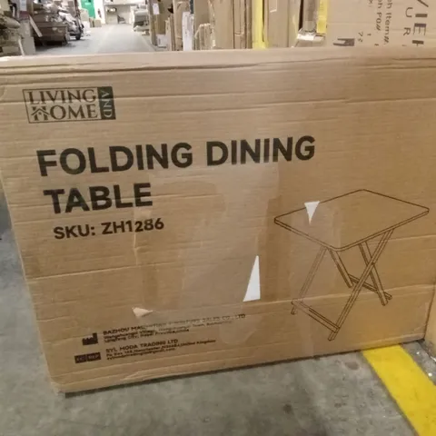 BOXED DINING FOLDING TABLE