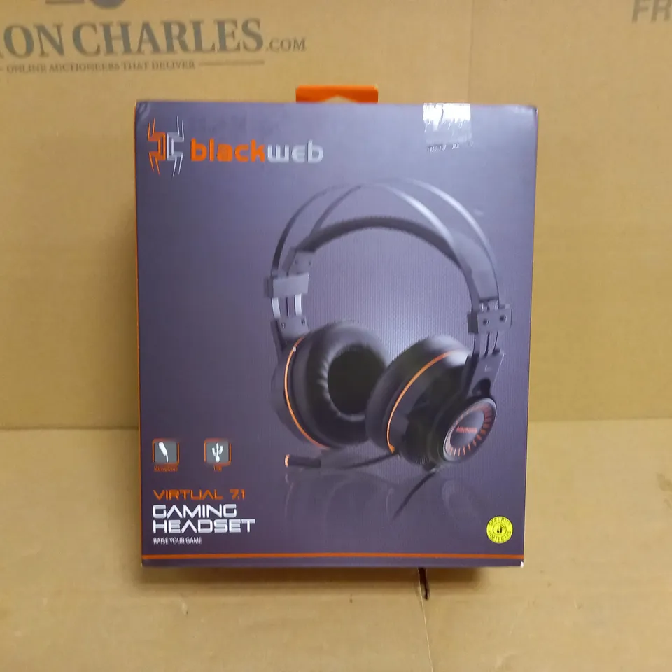 BLACKWEB GAMING HEADSET-USB