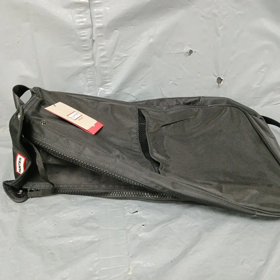 HUNTER BLACK BOOT BAG 