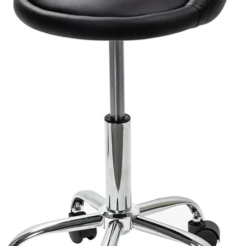DISPLAY4TOP BLACK ADJUSTABLE SWIVEL STOOL