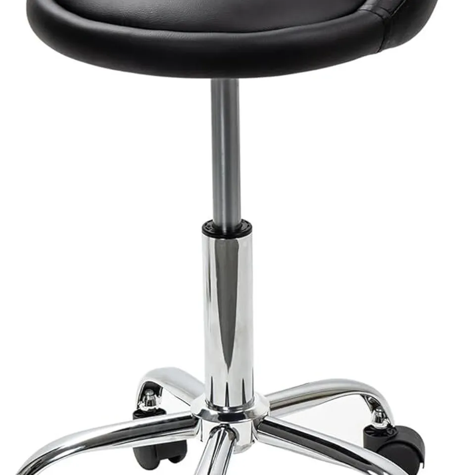 DISPLAY4TOP BLACK ADJUSTABLE SWIVEL STOOL